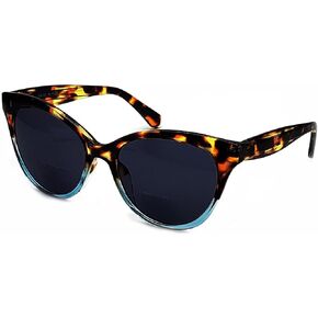 b21design Polarized & Bifocal Reading Glasses Reader Sunglasses for Women UV Protection Cateyes Vintage 1.5 2.0 2.5 3.0 in Saudi Arabia