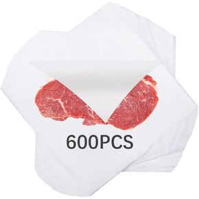 300Pcs White Butcher Paper for Sublimation No Wax Square Sublimation Butcher Paper Sheets 12 x 12 inch Disposable Charcuterie Papers Precut Butcher Papers for Heat Press, Wrapping Meat, Smoking Meat in Kuwait