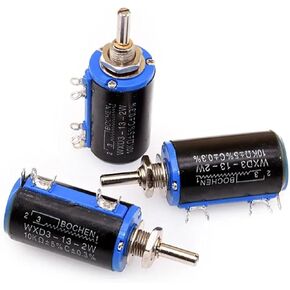 20pcs/lot WXD3-13-2W Precision Multi Turn Potentiometer 100R/1K/4.7K/22K/33K/47K/68K100K(WXD3-13-2W-220R) in Saudi Arabia