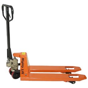 Mighty Lift ML1636 Small Mini Pallet Jacks Trucks ، 2200 LB. سعة ، 16 "× 36" in Kuwait