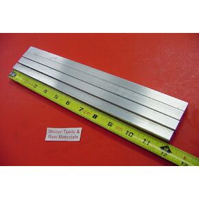 4 Pieces 1/2" X 1/2" Aluminum Square Solid BAR 12" Long +.07"/-0 6061 T6511 New Extruded Mill Stock in Saudi Arabia