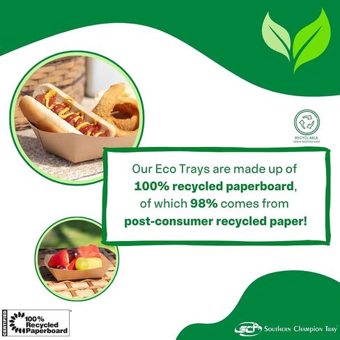 Southern Champion Tray 0513 #100 ECO Kraft Paperboard Food Tray, 1 lb Capacity (Case of 1000) in Kuwait