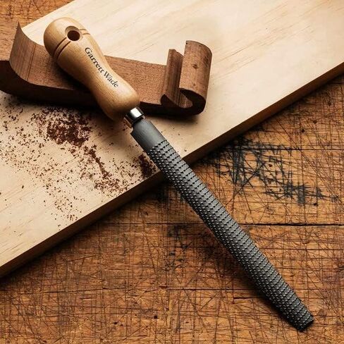 أداة 8 "أداة مستديرة - ملف معدني من الصلب عالي الجودة ، Rasp Woodworking Rasp مع 4" مقبض خشبي الزان - متينة الخشب متينة وطويلة الأمد من أجل الصنع الخشبي لتشكيل الأسطح المنحنية بواسطة أدوات مقاطعة الملوك in Saudi Arabia