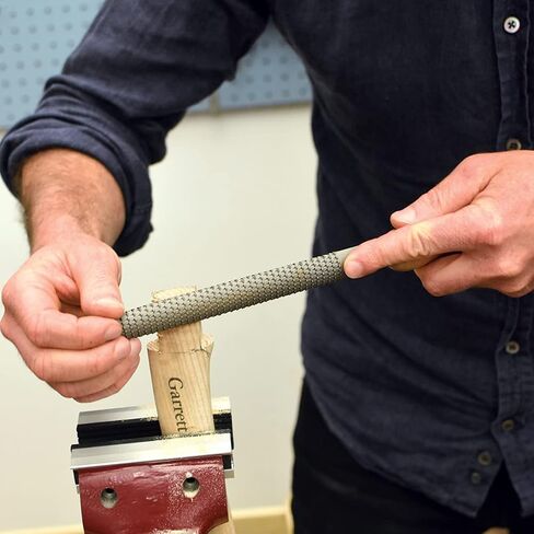 أداة 8 "أداة مستديرة - ملف معدني من الصلب عالي الجودة ، Rasp Woodworking Rasp مع 4" مقبض خشبي الزان - متينة الخشب متينة وطويلة الأمد من أجل الصنع الخشبي لتشكيل الأسطح المنحنية بواسطة أدوات مقاطعة الملوك in Saudi Arabia