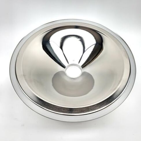 Generic TRICLAMP DISTILLATION LID Heavy Duty TRI-CLAMP VERSION for 35L (9 Gal) Robobrew/BrewZilla/DigiBoil/Foundry / T500 / AlcoEngine KL32629, Gray in Saudi Arabia