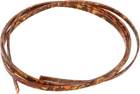 WALFRONT Strong Celluloid Guitar Binding Strip Trim Multifunctional for Acoustic Electric Classical Guitars Fashionable Decorative Side Strap Replacement Purfling Trim in Saudi Arabia