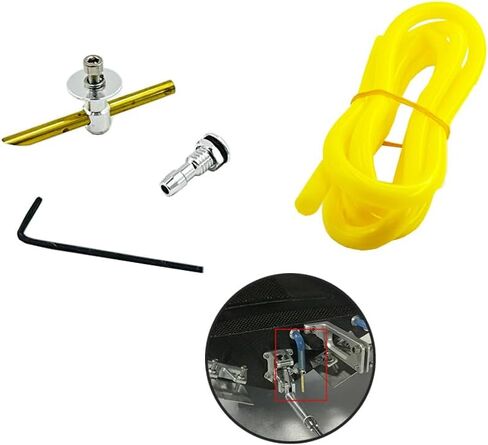 RC Boat Water Cooling Set Water Inlet and Outlet Nozzle with Pipe Tube for RC Boat Ship DIY Model Toy Motor Water Cooling Parts (Green) in Saudi Arabia