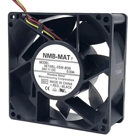 ل 3615RL-05W-B39 24V 0.53A مروحة-9038 9cm 3-ware مروحة التبريد 90x90x38mm in Saudi Arabia