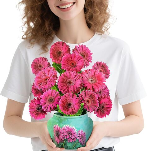 البطاقات المنبثقة لأمي ، ورقة ثلاثية الأبعاد باقات Ranunculus بطاقات التربية هدايا ، وهدايا يوم الأم ، وشكر البطاقات ، والزهور الورقية مع بطاقة الملاحظة والمغلف (Ranunculus in Sunshine) in Saudi Arabia