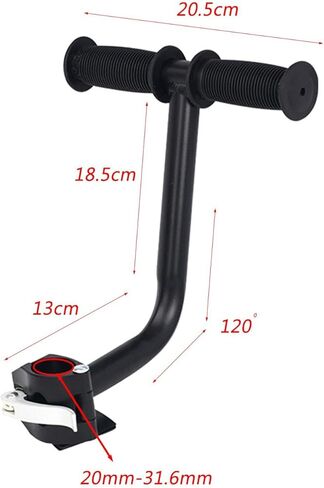 Bike Handrail Bicycle Handrail Sturdy Accessory Child Carrier Handle Kids Seating Hand Rest Rear Seat Armrest in Kuwait