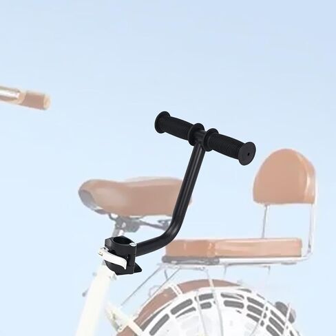Bike Handrail Bicycle Handrail Sturdy Accessory Child Carrier Handle Kids Seating Hand Rest Rear Seat Armrest in Kuwait