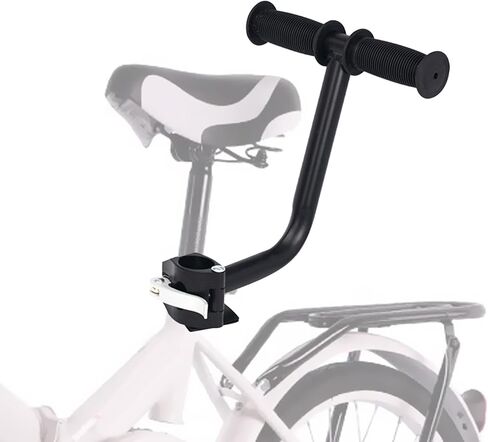 Bike Handrail Bicycle Handrail Sturdy Accessory Child Carrier Handle Kids Seating Hand Rest Rear Seat Armrest in Kuwait