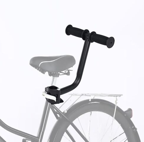Bike Handrail Bicycle Handrail Sturdy Accessory Child Carrier Handle Kids Seating Hand Rest Rear Seat Armrest in Kuwait