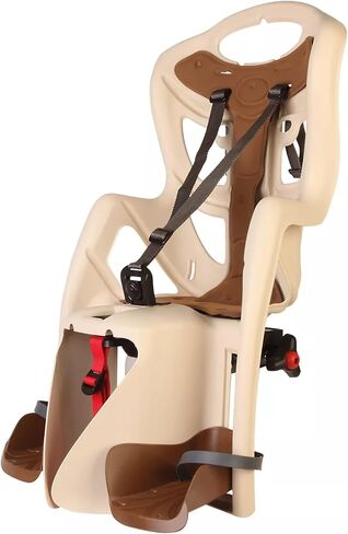 مقعد Bellelli B Child Bike ، حاملة مقعد للأطفال ، مقعد للأطفال للدراجات ، Pepe ، المشبك مع حامل الرف ، المصنوع في إيطاليا. in Saudi Arabia