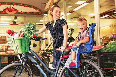مقعد Bellelli B Child Bike ، حاملة مقعد للأطفال ، مقعد للأطفال للدراجات ، Pepe ، المشبك مع حامل الرف ، المصنوع في إيطاليا. in Saudi Arabia