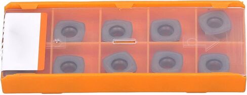 10PCS Coated Carbide Inserts CNC Cutter Replacement Lathe Milling Tools Stainless Steel Aluminum ti Alloy Copper in Saudi Arabia