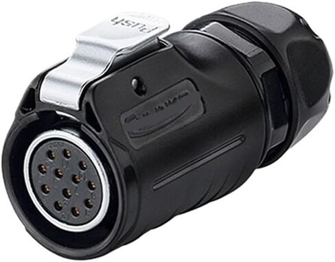 LP20 12-pin waterproof aviation female male threaded panel waterproof connector(Female plug) in Saudi Arabia