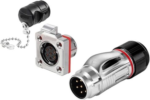 Metal formal BD-20 industrial aviation 3-core 4-core 5-core 9-core 12-core 14-core power signal connector(4 core) in Saudi Arabia