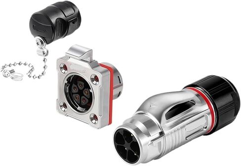 Metal formal BD-20 industrial aviation 3-core 4-core 5-core 9-core 12-core 14-core power signal connector(4 core) in Saudi Arabia
