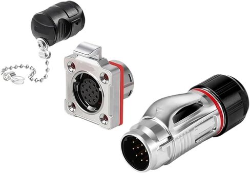 Metal formal BD-20 industrial aviation 3-core 4-core 5-core 9-core 12-core 14-core power signal connector(4 core) in Saudi Arabia