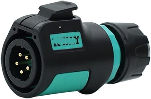 K20 waterproof aviation 2-3-4 core 5-7-9-12 pin quick male connector IP67(K20 P4 core plug 25A500V) in Saudi Arabia