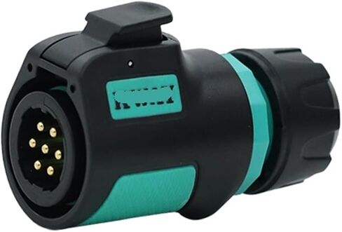 K20 waterproof aviation 2-3-4 core 5-7-9-12 pin quick male connector IP67(K20 P4 core plug 25A500V) in Saudi Arabia