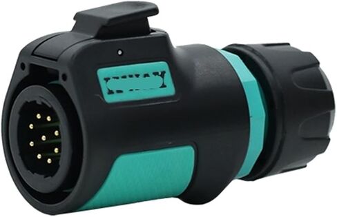 K20 waterproof aviation 2-3-4 core 5-7-9-12 pin quick male connector IP67(K20 P4 core plug 25A500V) in Saudi Arabia