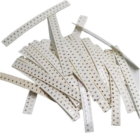 0603 SMD Roustor Kit مجموعة متنوعة 1OHM-1M OHM 1 ٪ 33Valuesx 20pcs = 660pcs مجموعة عينة in Saudi Arabia