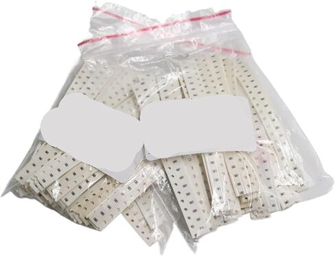 0603 SMD Roustor Kit مجموعة متنوعة 1OHM-1M OHM 1 ٪ 33Valuesx 20pcs = 660pcs مجموعة عينة in Saudi Arabia