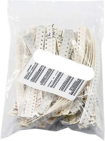 0603 SMD Roustor Kit مجموعة متنوعة 1OHM-10M أوم 1 ٪ 60Valuesx 25pcs = 1500pcs مجموعة عينة in Saudi Arabia