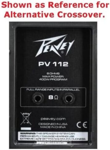 Replacement Upgraded Crossover for Peavey PV 215 Speaker w/Speakon 1/4" Jacks in Saudi Arabia