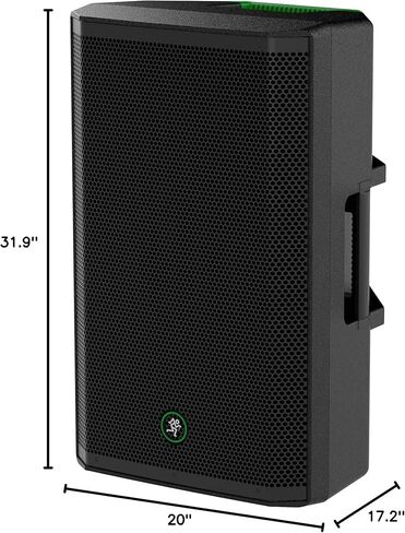 Audiosavings Bundle: (2) Mackie Thrash215 15" 1300W Powered Active DJ PA Speaker Thrash 215 Bundle with (1) Pair of Rockville Adjustable Tripod Speaker/Light Stands+(2) 20 Foot XLR Cables (3 Items) in Saudi Arabia