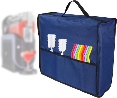 غطاء آلة Slushie لـ Ninja FS301 Maker Professional Maker و Dust & Waterproof Bag مع جيب تخزين متوافق مع آلة Ninja Slushie/Drink (الأزرق) in Saudi Arabia