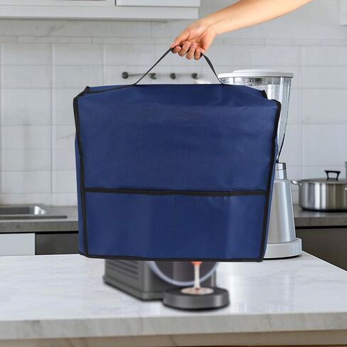 غطاء آلة Slushie لـ Ninja FS301 Maker Professional Maker و Dust & Waterproof Bag مع جيب تخزين متوافق مع آلة Ninja Slushie/Drink (الأزرق) in Saudi Arabia