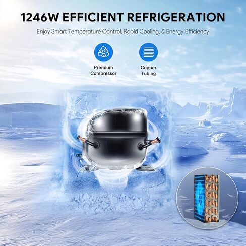 WILPREP Commercial Slushy Machine, 12.7 gal 3 Tank Slush Machine, 48L Slushie Machine with Slush and Juice Modes, 1150W Stainless Steel Frozen Drink Machine, Slushy Maker for Restaurant Bar Home More in Kuwait