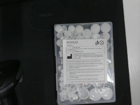 180Pcs 7 Sizes Nylon Plastic Hole Plugs White 1" 3/4" 1/2" 3/8" 5/16" 1/4" 1/5" Round Drill Hole with Snap Locking for Kitchen Cabinet Furniture Insert End Caps Industrial Hardware Biscuits & Plug in Saudi Arabia