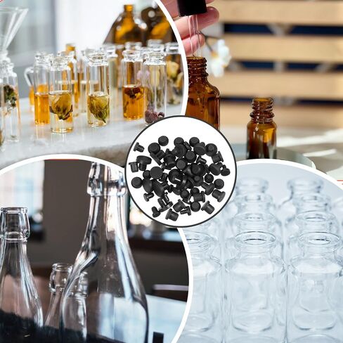 100PCS Rubber Hole Plugs for Round Holes, Silicone Waterproof Rubber Plugs for Holes Set In10 Sizes for Furniture Pipes and Test Tube Ends in Saudi Arabia