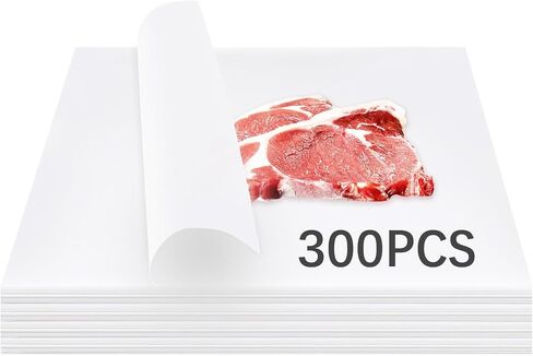 300Pcs White Butcher Paper for Sublimation No Wax Square Sublimation Butcher Paper Sheets 12 x 12 inch Disposable Charcuterie Papers Precut Butcher Papers for Heat Press, Wrapping Meat, Smoking Meat in Kuwait