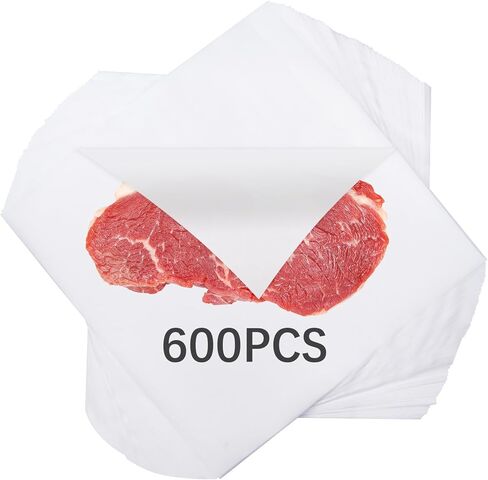 300Pcs White Butcher Paper for Sublimation No Wax Square Sublimation Butcher Paper Sheets 12 x 12 inch Disposable Charcuterie Papers Precut Butcher Papers for Heat Press, Wrapping Meat, Smoking Meat in Kuwait