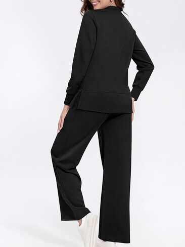Lounge Sets for Women 2 Piece Sets Fall Casual Travel Outfits Sweatshirts Pajamas Set Matching Clothing in Kuwait