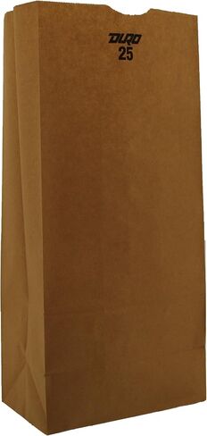 Duro ID# 29821 20# Husky SOS Bag 50# 100 ٪ Natural Natural Kraft 500pk (2 حزم من 250) 8-1/4 × 5-15/16 × 13-3/8 in Kuwait