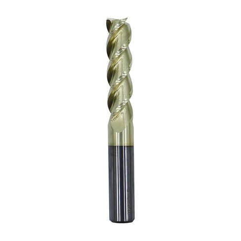 1/2in Solid Carbide End Mill for Aluminum,45 Degree Helix,3 Flute,ZRN Coated Bits Tool for Aluminum and Other Non-Ferrous Materials in Saudi Arabia