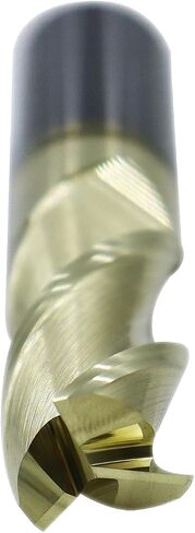 1/2in Solid Carbide End Mill for Aluminum,45 Degree Helix,3 Flute,ZRN Coated Bits Tool for Aluminum and Other Non-Ferrous Materials in Saudi Arabia