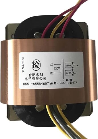 80W النحاس الخالي من الأكسجين 250V0.2A+6.3V4A محول طاقة أنبوب R65 CATTLE COMPLE in Saudi Arabia