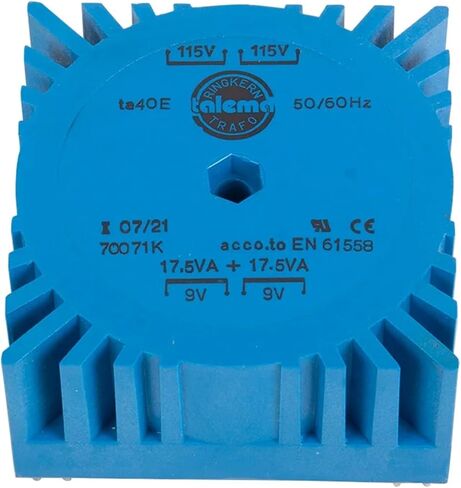 35VA PCB لوحة لحام حلقة الختم محول 7V/9V/12V/15V/18V (2x7V) in Kuwait