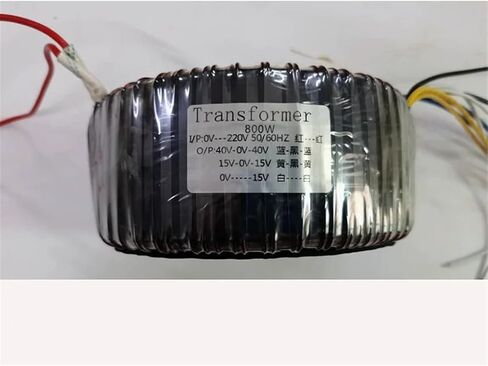 800W محول Toroidal 220V إلى مزدوج 40V+15V+محول مضخم طاقة صوتية واحد 15V in Saudi Arabia