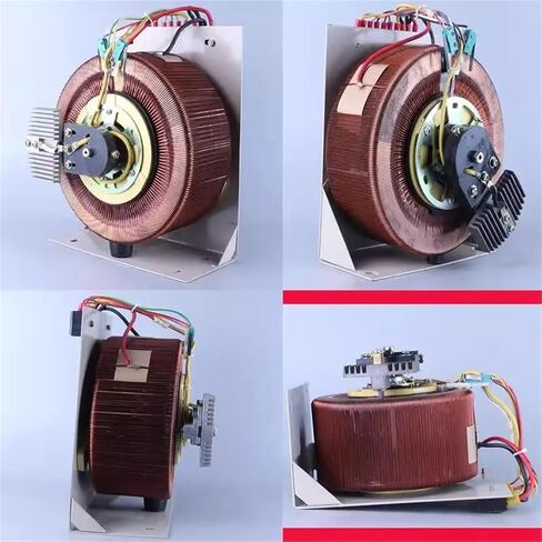 منظم الجهد الكهربائي 220V أحادي الطور التلامس Autocoupling TBB-500W 1000W إمدادات الطاقة AC 0-250V محول قابل للتعديل (TBB-500W) in Kuwait