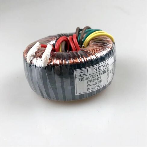 30W مضخم طاقة حلقي 220 فولت إلى مزدوج مزدوج 17V 8V 8V 8V مزود طاقة الصوت مضخم الطاقة (محول) in Saudi Arabia