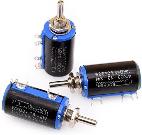 20pcs/lot wxd3-13-2w الدقة متعددة الدوران الجهد 100R/1K/4.7K/22K/33K/47K/68K100K (WXD3-13-2W-220R) in Saudi Arabia