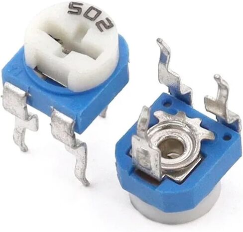 500pcs/lot rm065 Resabiable Reseriable 100r to 1m 13 القيم الكربون فيلم potentiometer الأفقي (RM065 503 50kohm) in Saudi Arabia